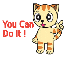 Do It Hello Sticker by GoodMorningCat