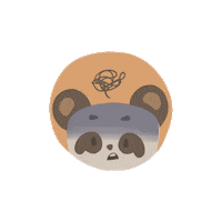 Confused Panda Sticker by ppitchengdu