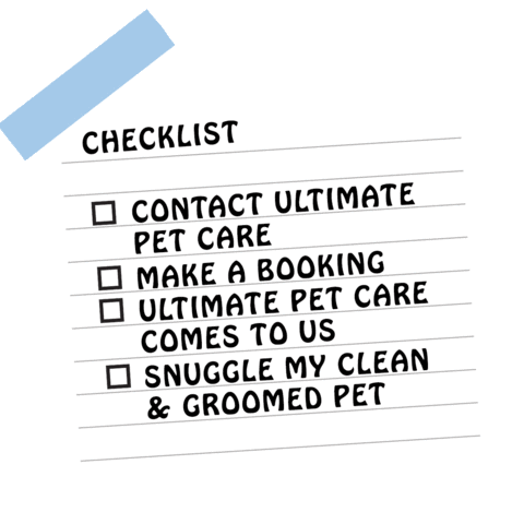 Grooming To Do List Sticker by UPC