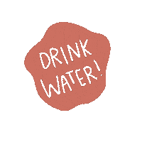 Drink Water Sticker