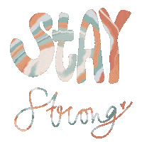 Strength Stay Strong Sticker