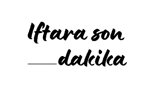 Esrasblog Ramazan Sticker