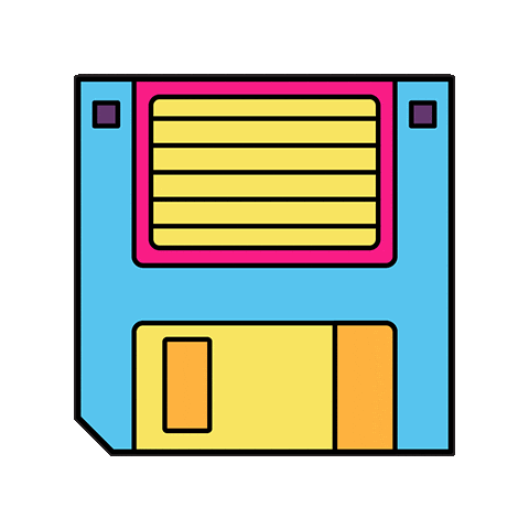 Save Old School Sticker