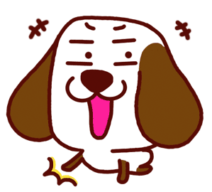 Happy Dog Sticker