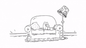 Simons Cat Yawn GIF by Sesame Street