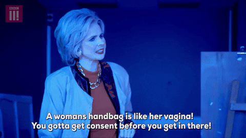 you gotta get consent before you get in there GIF by BBC