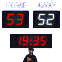 52 Away Sticker