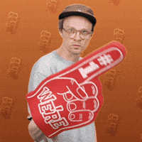 Number One Foam Finger GIF by MUG Marketing Team