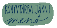 Konyv Olvas Sticker by ELTE Könyvtár
