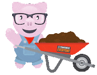 Work Hard Small Business Sticker by StickerGiant