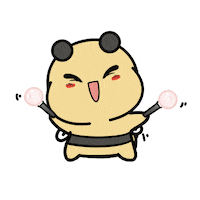 Happy Dance Sticker by Aminal Stickers