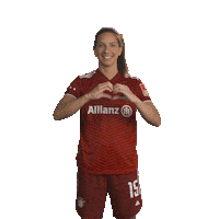 Football Heart Sticker by FC Bayern Women