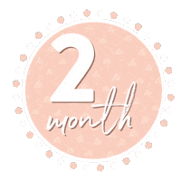 baby milestone Sticker by The Honest Company