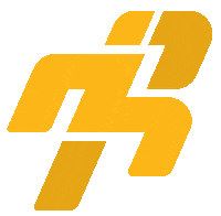 Racemate running run yellow avatar Sticker