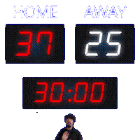 25 Away Sticker