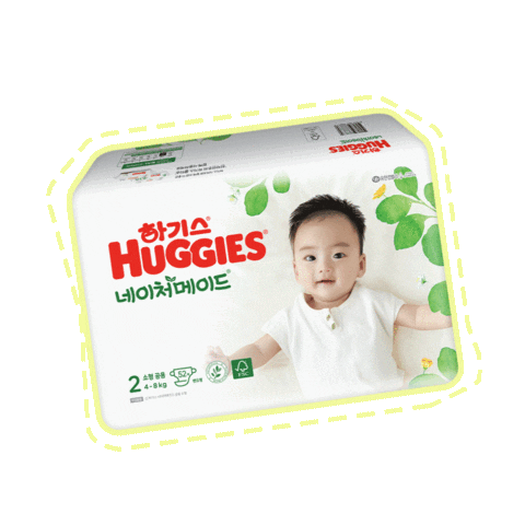 그리닉 Sticker by Huggies_korea