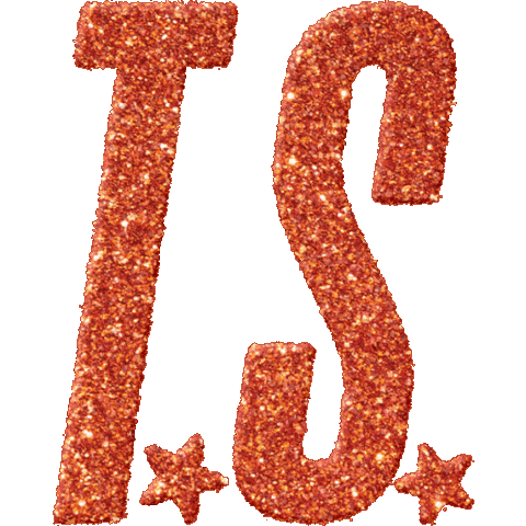 Orange Glitter Sticker by Taylor Swift
