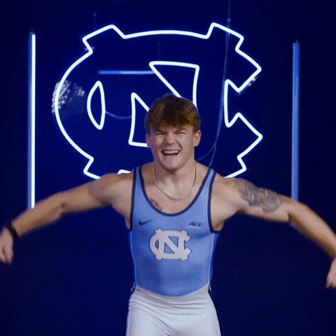 University Of North Carolina Wrestling GIF by UNC Tar Heels
