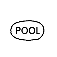 POOLBERLIN poolberlin pool berlin pool-berlin poollogo Sticker