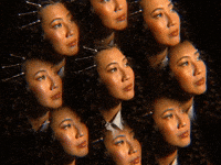 Look Staring GIF by GIPHY IRL