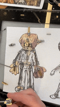 Drawing Metal GIF by Alex Boya