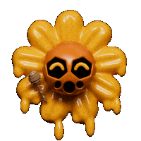 Honey Bees 3D Sticker by Evan Hilton