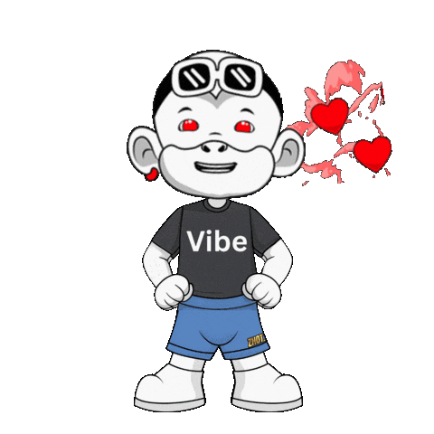 Vibes Sticker by Zhot