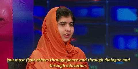 Malala Yousafzai Women GIF