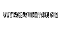 Rage_Nation_Apparel white rage static ragenation Sticker