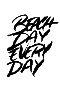 BeachDayEveryDay beach beachclub bded beach day every day Sticker