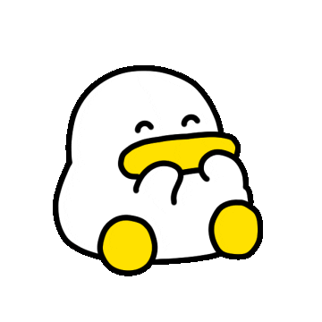 420gram00 giphyupload clap character duck Sticker