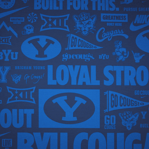 Ncaa Volleyball Go Cougs GIF by BYU Cougars