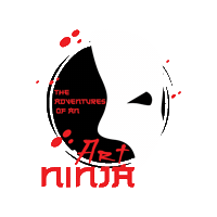 Artninja Sticker by Aeon Art Studio