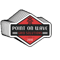 pointonwavellc energy transformers electric distribution Sticker