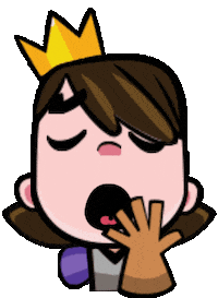 Clash Royale Princess Sticker