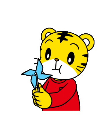 benesse_tw giphyupload blow 巧虎 benessetw Sticker
