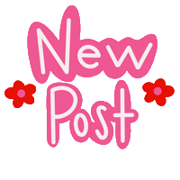 Pink Flower Sticker