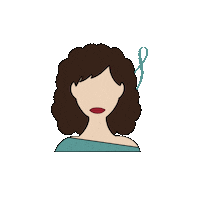 Moustache Femme Sticker by Cher SOPK