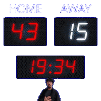 15 Away Sticker