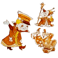 The King Cartoon Sticker