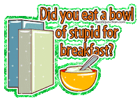 stupid STICKER