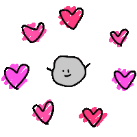 Love You Heart Sticker