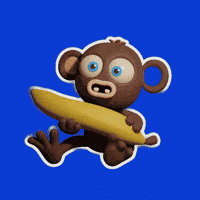 Hungry Monkey GIF