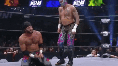 Rey Fenix Trent GIF by All Elite Wrestling on TNT