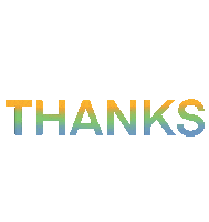 Thanks Thank You Sticker by Demic
