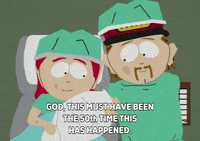 baby hospital GIF by South Park 