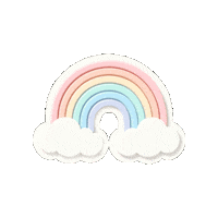 Pink Rainbow Sticker