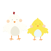 Jumping Easter Eggs Sticker