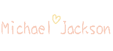 Michael Jackson Sticker