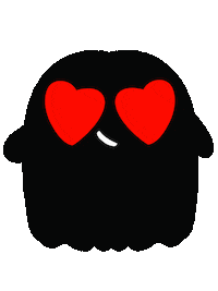 Trick Or Treat Hearts Sticker by Rima Bhattacharjee